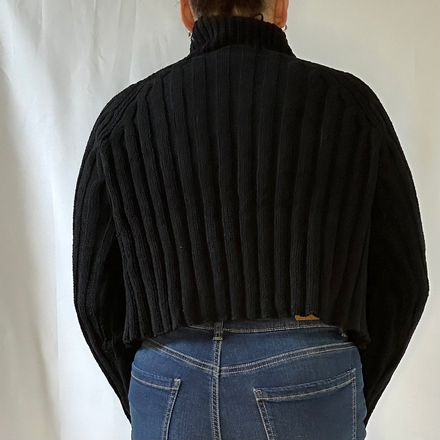 Bella-Black Pull Over Sweater